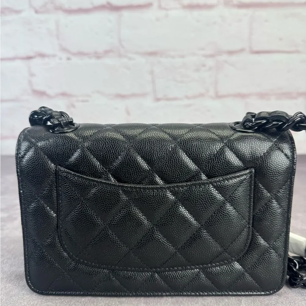 Chanel NEW Caviar My Everything Wallet on a Chain